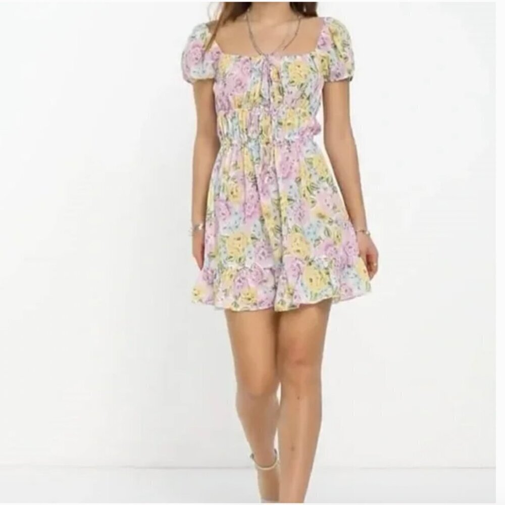 NWT ASOS floral mini dress